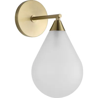 Renwil Luna Teardrop Wall Sconce In Gold
