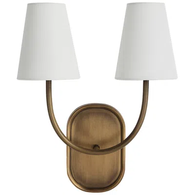Renwil Maddie 15.5" Height Wall Sconce, Yellow In White