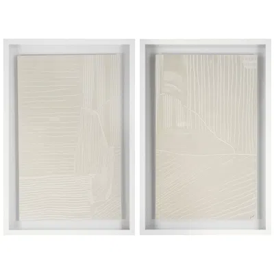 Renwil Marlon 24.0" Wide Wall Decor, Printed Artwork (2 Piece Set)