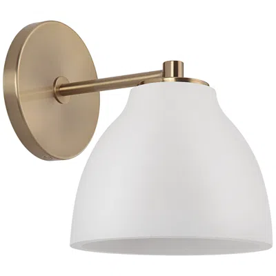 Renwil Mazia Plated Burnished Brass Wall Sconce 6.5x8.5x8.5"