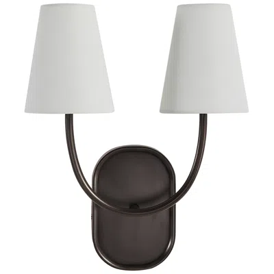 Renwil Megara 15.5" Height Wall Sconce, Brown