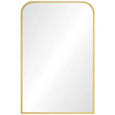 Renwil Merrimack Iron Coated Gold Wall Mirror 24 X 36 X 0.5