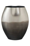 Renwil Ombré Vase In Gray