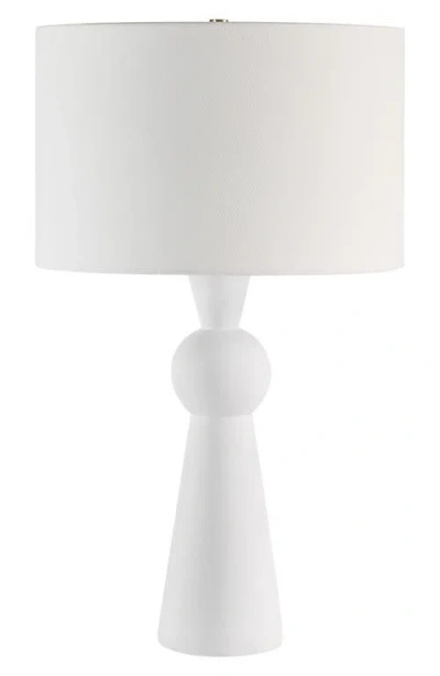 Renwil Petra Ceramic Table Lamp In White