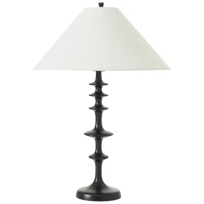 Renwil Petrus 26" Length Table Lamp, Matte Black