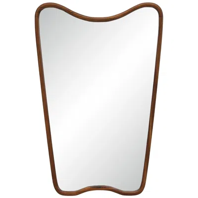 Renwil Reverie 35.75" H X 23.75" W Wall Mirror, Walnut In Brown