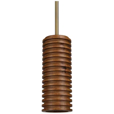 Renwil Rue 4" Length Ceiling Fixture, Walnut