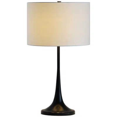 Renwil Salvora 27" High Modern Black Marble Table Lamp