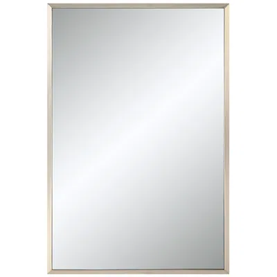 Renwil Shaw 36 H X 24 W Wall Mirror, Yellow In Neutral