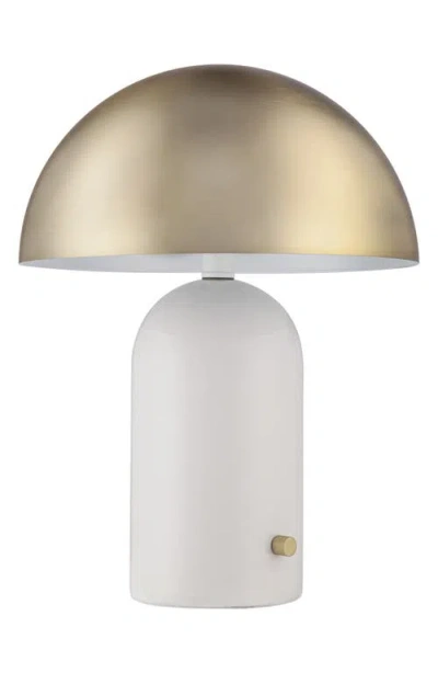 Renwil Solero Ceramic Table Lamp In White