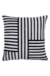 Renwil Stilo Stripe Accent Pillow In White