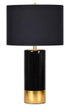 Renwil The Tuxedo Table Lamp In Black/gold