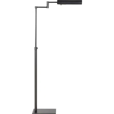 Renwil Thiva Adjustable Height Floor Lamp In Metallic