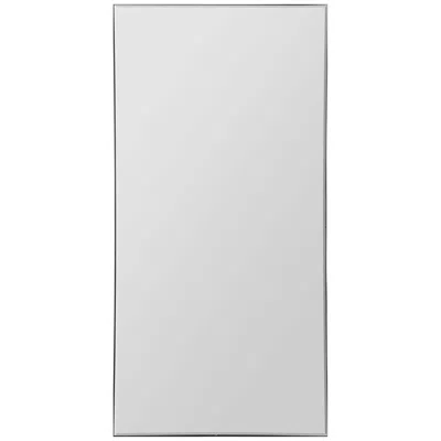 Renwil Trilo 60" Tall Rectangle Full Length Mirror, Black In Gray