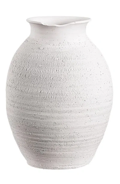 Renwil Zeb Indoor Ceramic Vase In White