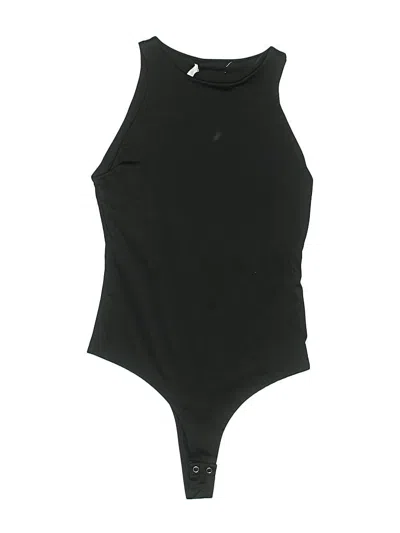 Pre-owned Reoria Bodysuit In Black