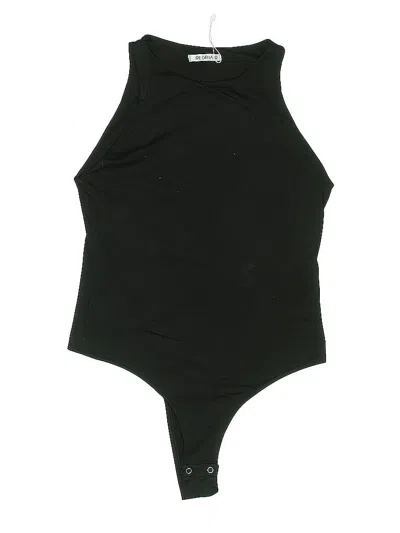 Pre-owned Reoria Bodysuit In Black