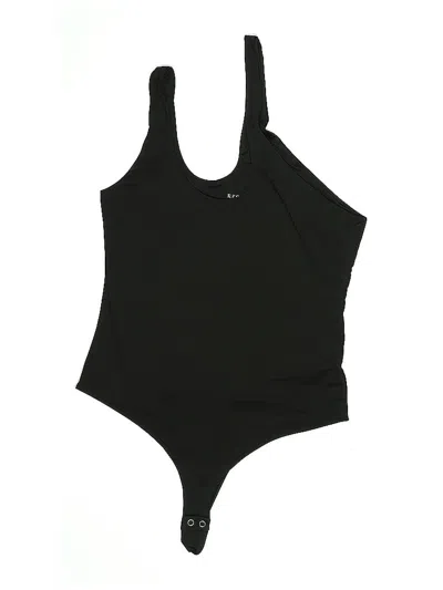 Pre-owned Reoria Bodysuit In Black