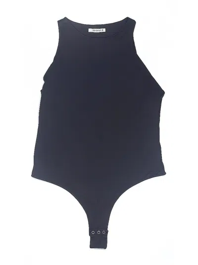 Pre-owned Reoria Bodysuit In Black