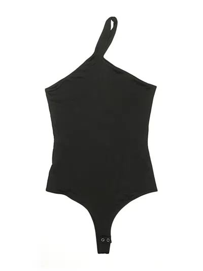 Pre-owned Reoria Bodysuit In Black