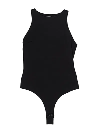 Pre-owned Reoria Bodysuit In Black