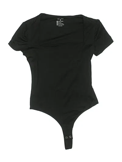 Pre-owned Reoria Bodysuit In Black