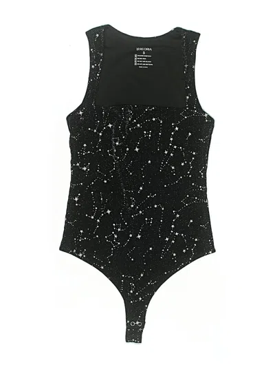 Pre-owned Reoria Bodysuit In Black