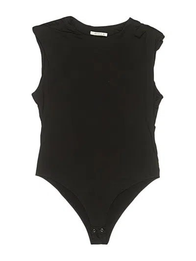 Pre-owned Reoria Bodysuit In Black