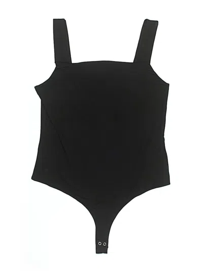 Pre-owned Reoria Bodysuit In Black