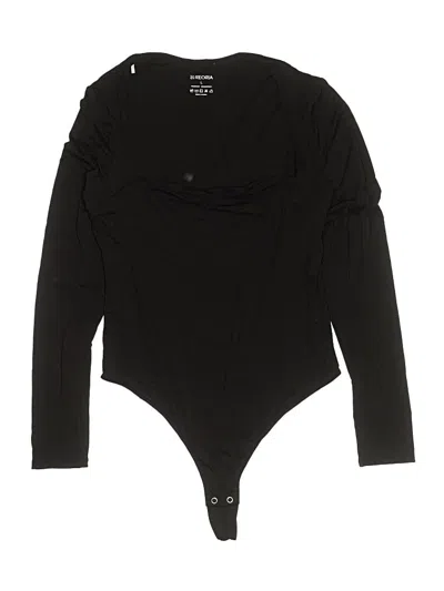 Pre-owned Reoria Bodysuit In Black