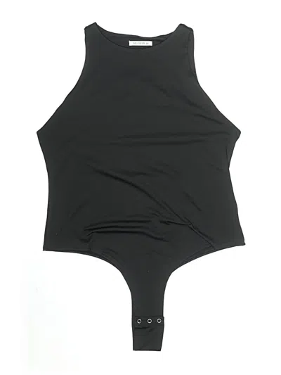 Pre-owned Reoria Bodysuit In Black