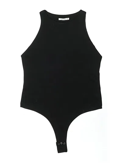 Pre-owned Reoria Bodysuit In Black