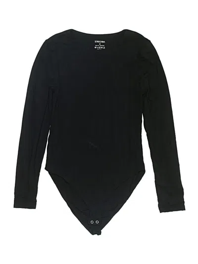 Pre-owned Reoria Bodysuit In Black