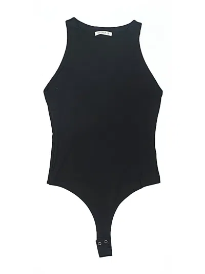 Pre-owned Reoria Bodysuit In Black