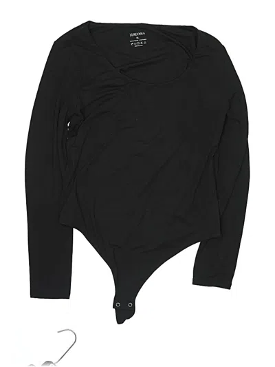 Pre-owned Reoria Bodysuit In Black