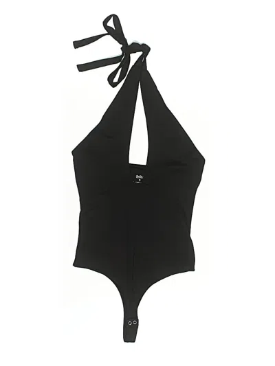 Pre-owned Reoria Bodysuit In Black