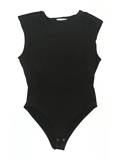 Pre-owned Reoria Bodysuit In Black