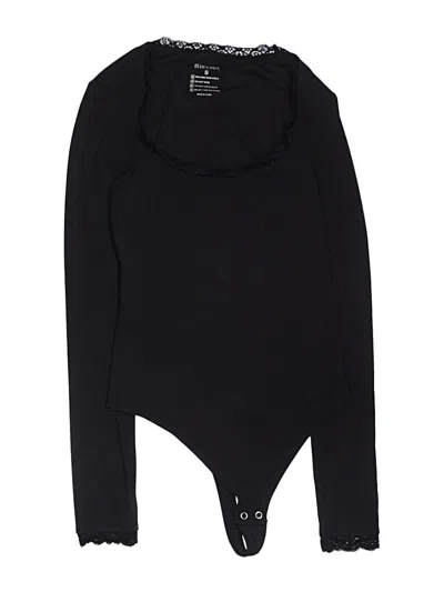 Pre-owned Reoria Bodysuit In Black
