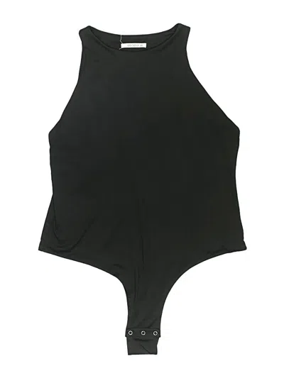 Pre-owned Reoria Bodysuit In Black