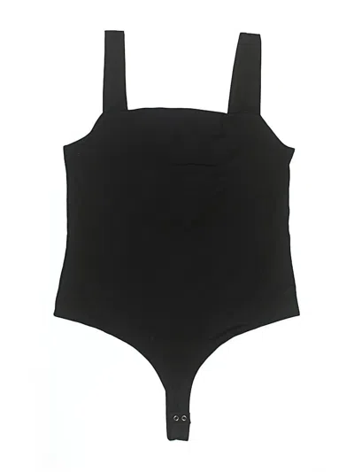 Pre-owned Reoria Bodysuit In Black