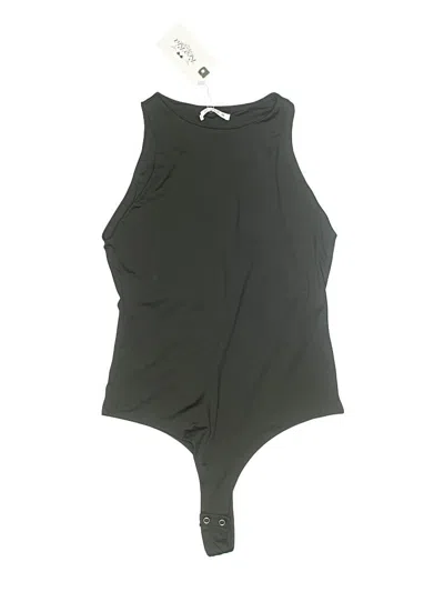 Pre-owned Reoria Bodysuit In Black