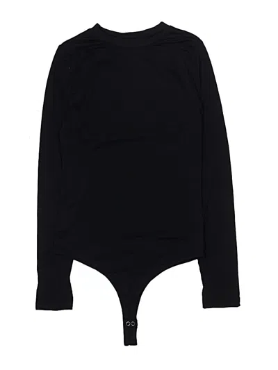 Pre-owned Reoria Bodysuit In Black