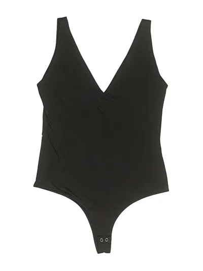 Pre-owned Reoria Bodysuit In Black