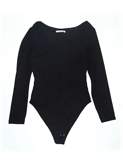 Pre-owned Reoria Bodysuit In Black