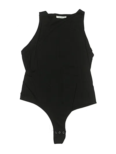 Pre-owned Reoria Bodysuit In Black