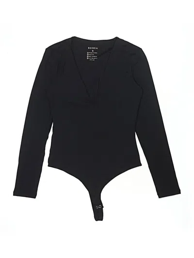 Pre-owned Reoria Bodysuit In Black