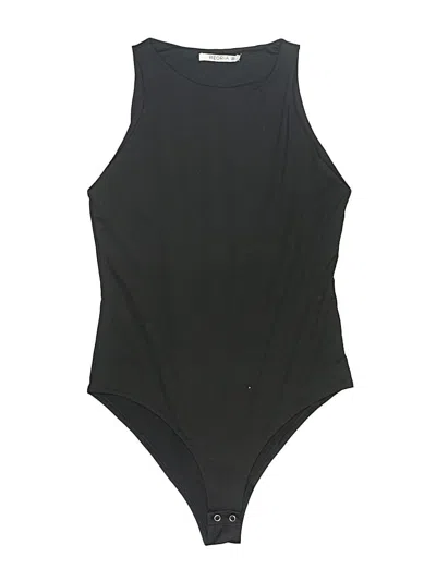 Pre-owned Reoria Bodysuit In Black