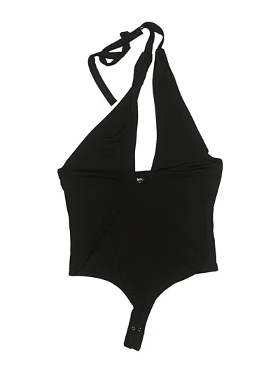 Pre-owned Reoria Bodysuit In Black