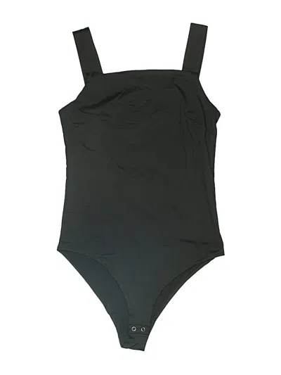 Pre-owned Reoria Bodysuit In Black
