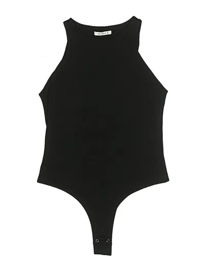 Pre-owned Reoria Bodysuit In Black